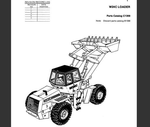Discover the ultimate resource for your CASE W24C Loader with our comprehensive Parts Catalog Manual in PDF format. This essential guide provides detailed diagrams and part numbers, ensuring you can easily identify and order the components you need for maintenance and repairs.