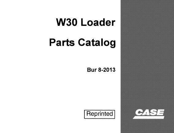 Discover the ultimate resource for your CASE W30 Loader with our comprehensive Parts Catalog Manual in PDF format. This essential guide provides detailed diagrams and part numbers, ensuring you can easily identify and order the components you need for maintenance and repairs.