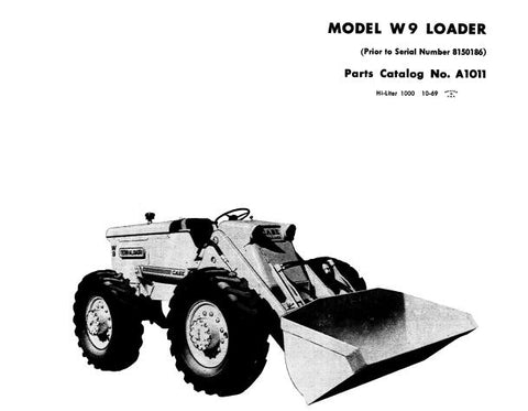 Discover the ultimate resource for your CASE W9 Loader with our comprehensive Parts Catalog Manual in PDF format. This essential guide provides detailed diagrams and part numbers, ensuring you can easily identify and order the components you need for maintenance and repairs.