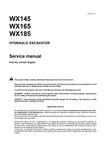 Enhance your maintenance capabilities with the CASE WX145, WX165, and WX185 Excavator Service Manual (9-91221) in PDF format. This comprehensive guide provides detailed instructions, diagrams, and troubleshooting tips to ensure your excavator operates at peak performance. With easy navigation and instant access, you can quickly find the information you need to keep your machinery running smoothly, saving you time and reducing downtime. Invest in this essential resource today and empower your maintenance tea