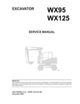 Enhance your maintenance capabilities with the CASE WX95 and WX125 Excavator Service Manual (9-91370 EN) in PDF format. This comprehensive guide provides detailed instructions, diagrams, and troubleshooting tips to ensure your excavator operates at peak performance. Perfect for both seasoned professionals and DIY enthusiasts, this manual is an essential resource for efficient repairs and maintenance, helping you save time and reduce downtime. Invest in your equipment's longevity and reliability today!