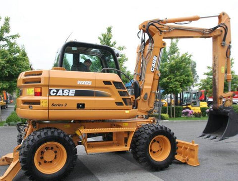 UNLOCK THE FULL POTENTIAL OF YOUR CASE WX95 AND WX125 WHEELED EXCAVATORS WITH OUR COMPREHENSIVE SERVICE REPAIR MANUAL IN PDF FORMAT.
