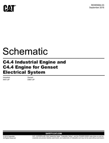 Unlock the full potential of your Caterpillar C4.4 Industrial Diesel Engine with the comprehensive Schematic Manual (KENR8281) in PDF format. This essential resource provides detailed schematics, wiring diagrams, and technical specifications, ensuring you have all the information needed for effective maintenance and troubleshooting.