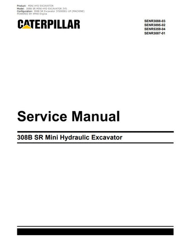 Unlock the full potential of your CATERPILLAR CAT 308B and 308SR Mini Excavators with the comprehensive Service Manual (SENR3088-03, SENR3895-02, SENR5359-04, SENR3087-01) available in PDF format. This essential guide provides detailed instructions, schematics, and troubleshooting tips to ensure optimal performance and longevity of your equipment. Whether you're a seasoned technician or a DIY enthusiast, this manual is your go-to resource for maintenance and repair, helping you save time and money while kee