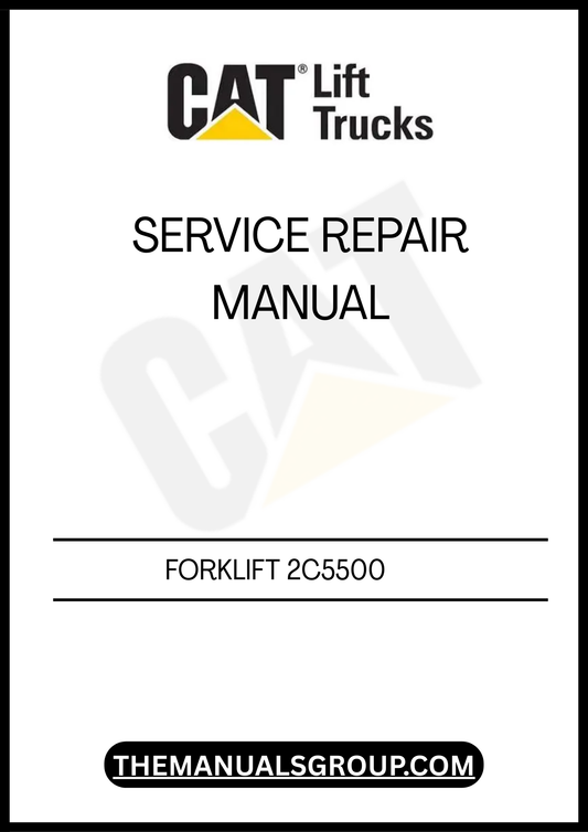 The CATERPILLAR FORKLIFT 2C5500 Service Repair Manual is an essential resource for anyone looking to maintain or repair their forklift efficiently. This comprehensive guide provides detailed instructions, diagrams, and specifications that ensure you have all the information needed to keep your equipment running smoothly.