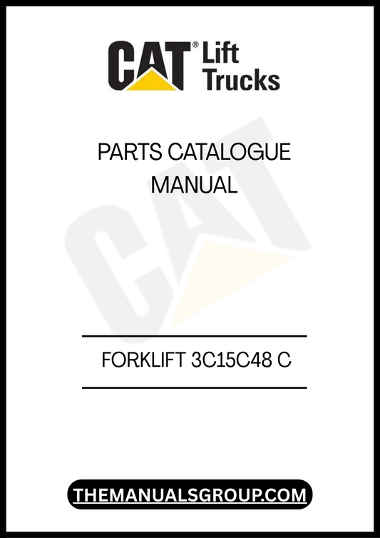 Discover the essential CATERPILLAR FORKLIFT 3C15C48 C PARTS CATALOGUE MANUAL, your go-to resource for maintaining and repairing your forklift with confidence. This comprehensive manual provides detailed diagrams and part numbers, ensuring you can easily identify and order the right components for your equipment.