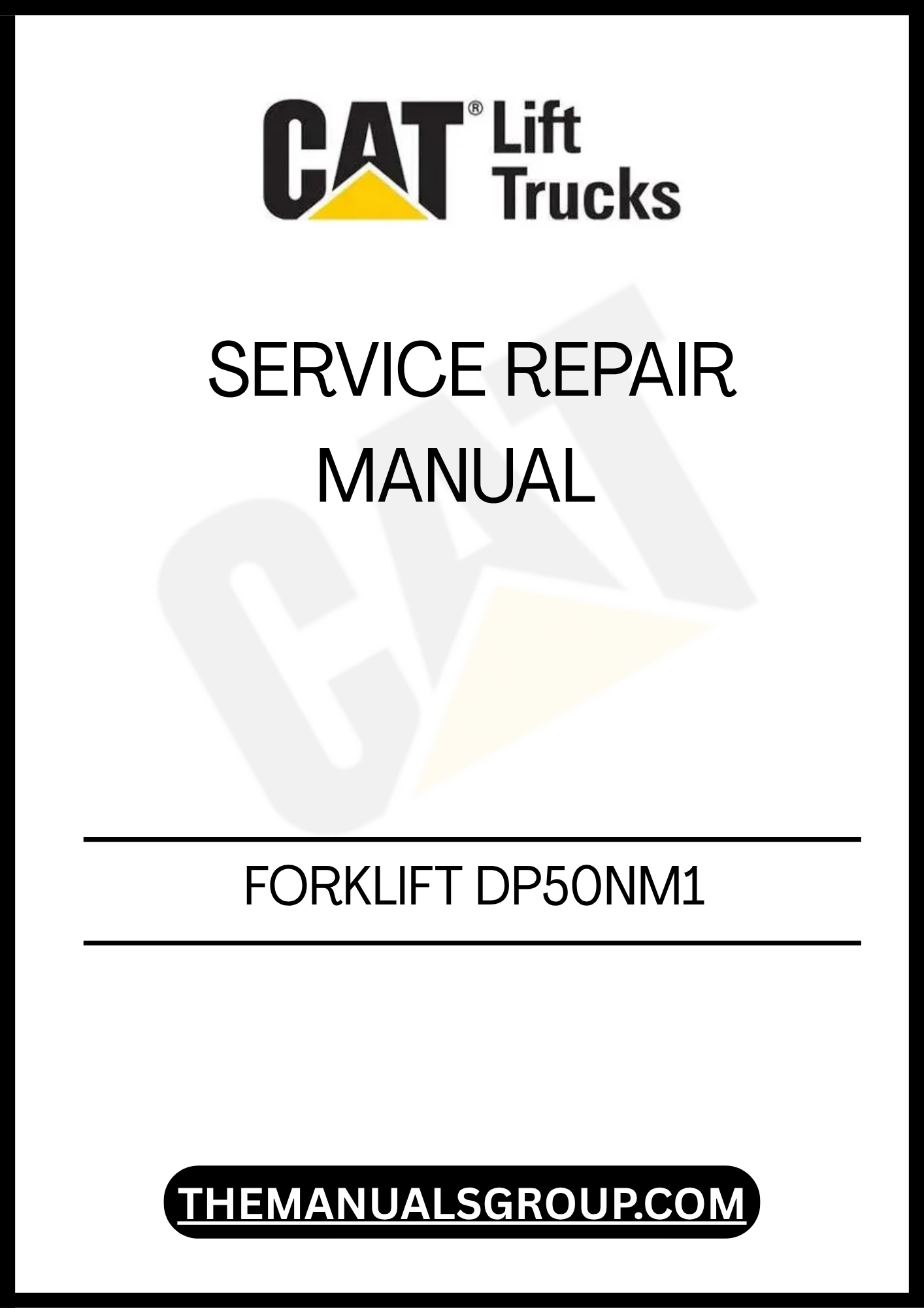 Unlock the full potential of your Caterpillar DP50NM1 Forklift with our comprehensive Service Repair Manual. This essential guide is designed to provide you with detailed instructions and insights, ensuring that you can perform maintenance and repairs with confidence. Whether you're a seasoned technician or a DIY enthusiast, this manual is your go-to resource for keeping your forklift in optimal condition.