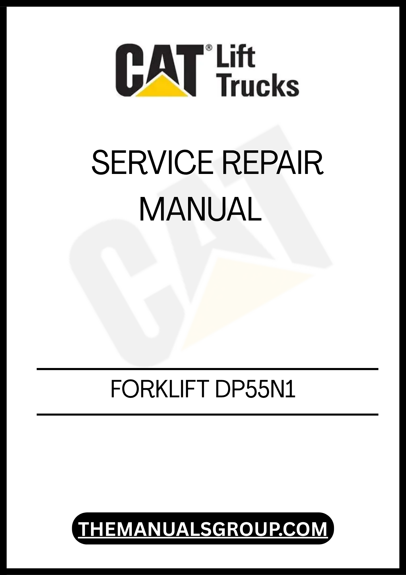 The CATERPILLAR FORKLIFT DP55N1 SERVICE REPAIR MANUAL is an essential resource for maintaining and repairing your forklift efficiently. This comprehensive guide provides detailed instructions, diagrams, and troubleshooting tips to ensure your equipment operates at peak performance. With this manual, you can save time and reduce downtime by addressing issues quickly and effectively.