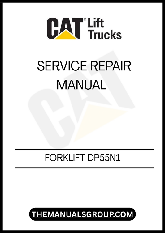 The CATERPILLAR FORKLIFT DP55N1 SERVICE REPAIR MANUAL is an essential resource for maintaining and repairing your forklift efficiently. This comprehensive guide provides detailed instructions, diagrams, and troubleshooting tips to ensure your equipment operates at peak performance. With this manual, you can save time and reduce downtime by addressing issues quickly and effectively.