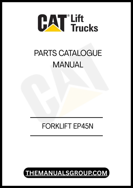 Discover the essential CATERPILLAR FORKLIFT EP45N PARTS CATALOGUE MANUAL, your go-to resource for maintaining and repairing your equipment. This comprehensive manual provides detailed diagrams and part numbers, ensuring you can easily identify and order the right components for your forklift.