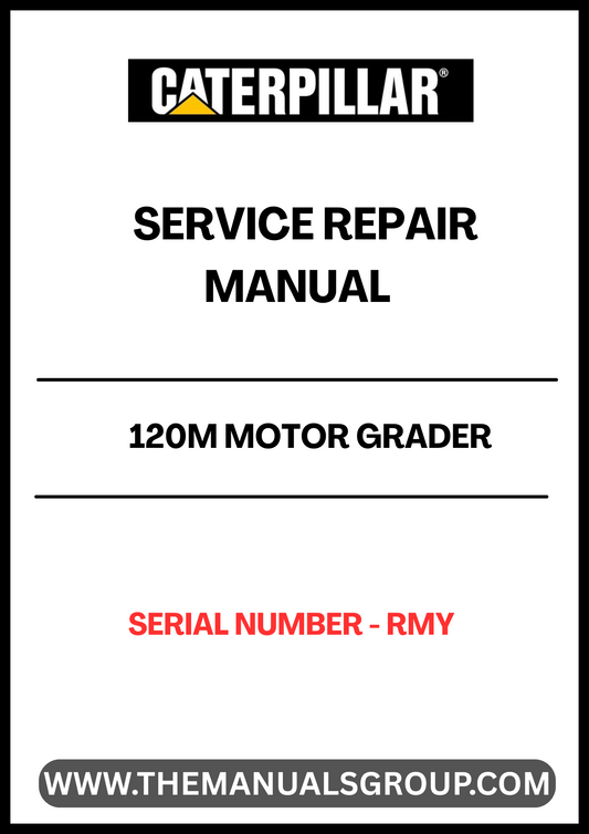 Unlock the full potential of your CAT 120M Motor Grader with our comprehensive Service Repair Manual, specifically designed for serial number RMY. This manual is an essential resource for both seasoned professionals and DIY enthusiasts, providing detailed instructions and insights to keep your equipment running smoothly.