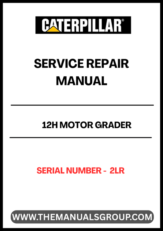 Unlock the full potential of your CAT 12H Motor Grader with our comprehensive Service Repair Manual, specifically designed for serial number 2LR. This manual is an essential resource for both seasoned professionals and DIY enthusiasts, providing detailed instructions and insights to keep your equipment running smoothly.