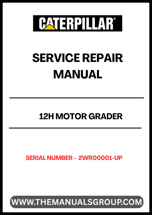 Enhance your maintenance capabilities with the CAT 12H Motor Grader Service Repair Manual, specifically designed for models with serial number 2WR00001 and above. This comprehensive guide provides detailed insights into the operation and repair of your grader powered by the reliable 3306 engine, ensuring you have the information you need at your fingertips.
