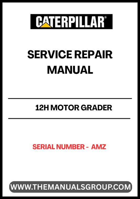 Unlock the full potential of your CAT 12H Motor Grader with our comprehensive Service Repair Manual, specifically designed for serial number AMZ. This manual is an essential resource for both seasoned professionals and DIY enthusiasts, providing detailed instructions and insights to keep your equipment running smoothly.