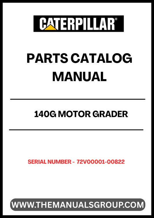 Enhance the performance and longevity of your CAT 140G Motor Grader with our comprehensive Parts Catalog Manual, specifically designed for serial numbers 72V00001-00822. This manual serves as an essential resource, providing detailed diagrams and part numbers to ensure you can easily identify and source the components you need.