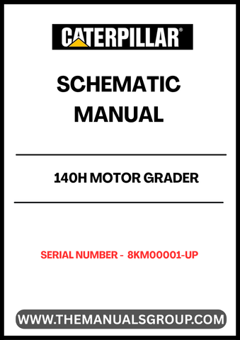 Enhance your maintenance and repair capabilities with the CAT 140H Motor Grader Schematic Manual, specifically designed for serial numbers 8KM00001 and up. This comprehensive guide provides detailed schematics and diagrams, ensuring you have the essential information at your fingertips to keep your equipment running smoothly.