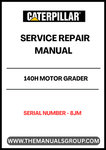 Unlock the full potential of your CAT 140H Motor Grader with our comprehensive Service Repair Manual, specifically designed for serial number 8JM. This manual is an essential resource for both seasoned professionals and DIY enthusiasts, providing detailed instructions and insights to keep your equipment running smoothly.