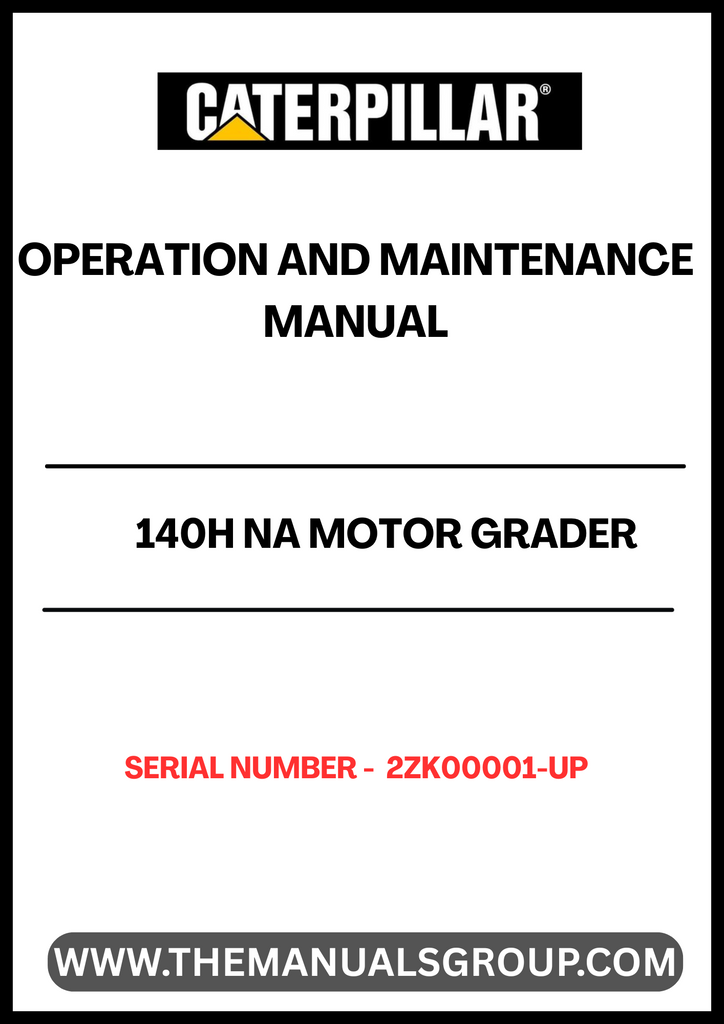 Enhance your operational efficiency with the CAT 140H NA Motor Grader ...