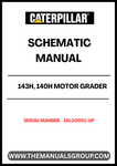 Discover the essential CAT 143H and 140H Motor Grader Schematic Manual, designed specifically for models with serial numbers starting from 1AL00001 and powered by the reliable 3306 engine. This comprehensive manual provides detailed schematics that are crucial for understanding the intricate systems of your motor grader, ensuring you have the right information at your fingertips for effective maintenance and repairs.