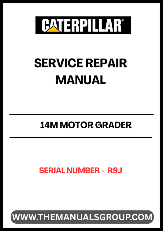 Unlock the full potential of your CAT 14M Motor Grader with our comprehensive Service Repair Manual, specifically designed for serial number R9J. This manual is an essential resource for technicians and operators alike, providing detailed instructions and insights to ensure optimal performance and longevity of your equipment.