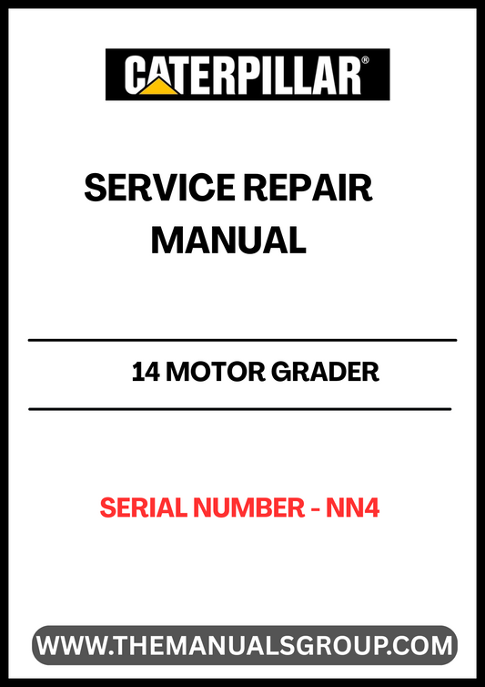 Discover the ultimate resource for maintaining your CAT 14 Motor Grader with our comprehensive Service Repair Manual, specifically designed for serial number NN4. This manual is an essential tool for both seasoned professionals and DIY enthusiasts, providing detailed instructions and insights to keep your equipment running smoothly.
