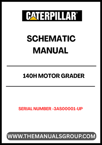 Enhance your maintenance and repair capabilities with the CAT 160H, 12H Motor Grader Schematic Manual. Designed specifically for models with serial number 3AS00001 and up, this comprehensive guide provides detailed schematics that simplify troubleshooting and repairs, ensuring your equipment operates at peak performance.