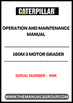 Enhance your operational efficiency with the CAT 160M 3 Motor Grader Operation and Maintenance Manual, specifically designed for serial number N9K. This comprehensive guide provides essential insights into the optimal use and upkeep of your motor grader, ensuring you get the most out of your investment.