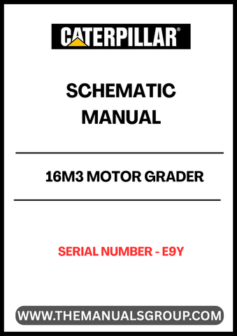 Unlock the full potential of your CAT 16M3 Motor Grader with our comprehensive Schematic Manual, specifically designed for serial number E9Y. This manual serves as an essential resource for operators and technicians, providing detailed schematics that simplify maintenance and troubleshooting processes.