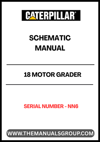 Unlock the full potential of your CAT 18 Motor Grader with our comprehensive Schematic Manual (S/N - NN6). This essential guide provides detailed diagrams and schematics, ensuring you have the information needed for efficient maintenance and repairs.