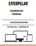 Unlock the full potential of your CAT 1C7443 Excavator with the comprehensive Schematic Manual, designed specifically for serial numbers 3ZZ00001 and up. This essential guide provides detailed diagrams and schematics that simplify maintenance and repair tasks, ensuring your equipment operates at peak performance.