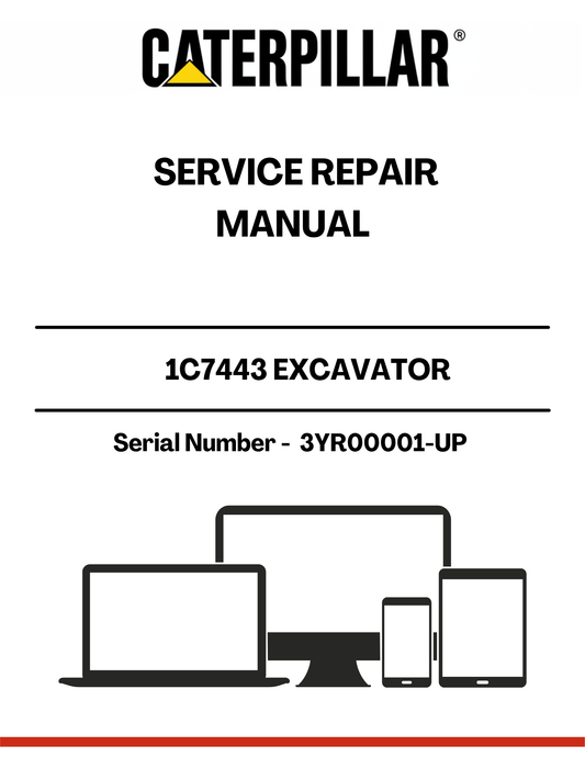 The CAT 1C7443 Excavator Service Repair Manual is an essential resource for maintaining and repairing your CAT excavator, specifically for serial numbers 3YR00001 and above. This comprehensive manual provides detailed instructions, diagrams, and specifications to ensure your machine operates at peak performance.