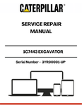 The CAT 1C7443 Excavator Service Repair Manual is an essential resource for maintaining and repairing your CAT excavator, specifically for serial numbers 3YR00001 and above. This comprehensive manual provides detailed instructions, diagrams, and specifications to ensure your machine operates at peak performance.