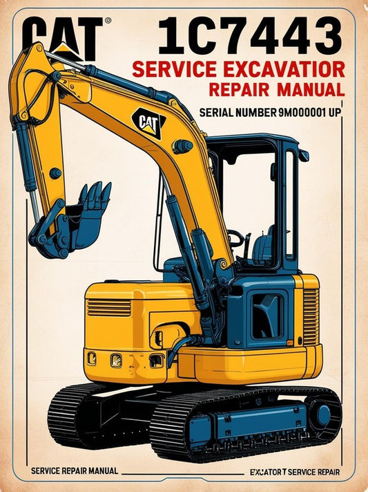 The CAT 1C7443 Excavator Service Repair Manual is an essential resource for maintaining and repairing your CAT excavator, specifically for serial numbers 9ML00001 and up. This comprehensive manual provides detailed instructions, diagrams, and specifications to ensure your machine operates at peak performance.