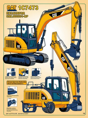 Enhance your operational efficiency with the CAT 1C7473 Excavator Operation and Maintenance Manual, specifically designed for serial numbers 9ML00001 and up. This comprehensive guide provides essential information to ensure your excavator runs smoothly and effectively, maximizing productivity on the job site.