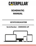 Discover the CAT 1C7473 Excavator Schematic Manual, designed specifically for models with serial numbers 2ZM00001 and up. This comprehensive manual provides detailed schematics that are essential for understanding the intricate systems of your CAT excavator, ensuring you have the right information at your fingertips for effective maintenance and repairs.