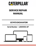 Unlock the full potential of your CAT 1C7473 Excavator with the comprehensive Service Repair Manual, designed specifically for serial numbers 1JS00001 and up. This essential guide provides detailed instructions and diagrams, ensuring you have the right information at your fingertips for effective maintenance and repairs.