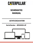 Unlock the full potential of your CAT 1C7475 Excavator with the comprehensive Schematic Manual designed specifically for serial numbers 8FK00001 and up. This essential guide provides detailed schematics that simplify troubleshooting and maintenance, ensuring your equipment operates at peak performance.