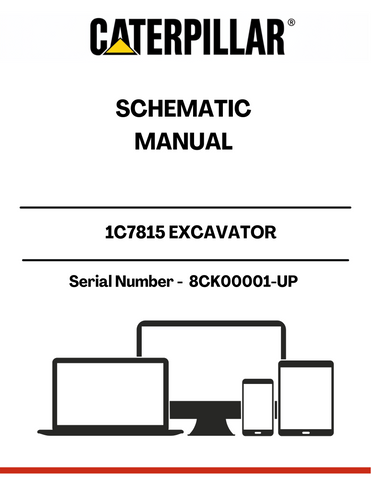 Discover the essential CAT 1C7815 Excavator Operation and Maintenance Manual, designed specifically for serial numbers 8CK00001 and up. This comprehensive guide is your go-to resource for understanding the intricacies of your excavator, ensuring optimal performance and longevity.