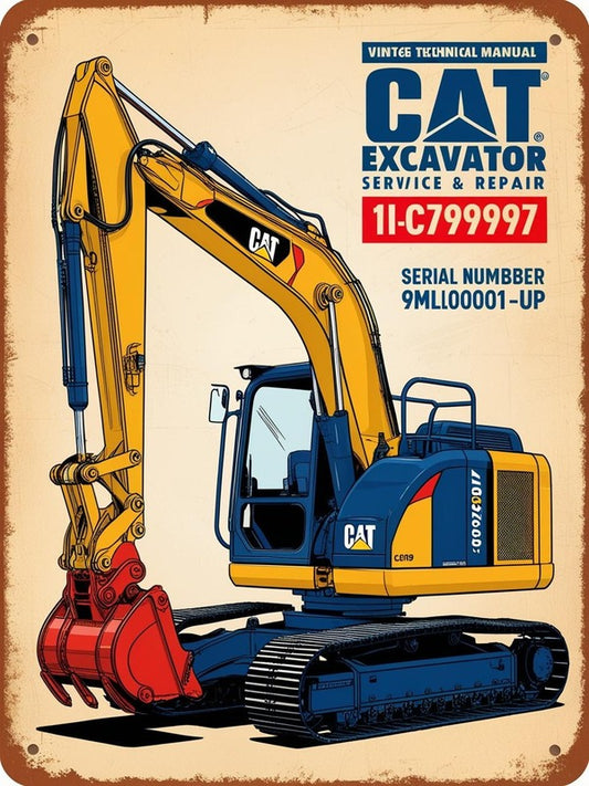 The CAT 1C7997 Excavator Service Repair Manual is an essential resource for maintaining and repairing your CAT excavator, specifically for serial numbers 9ML00001 and up. This comprehensive manual provides detailed instructions, diagrams, and specifications to ensure your machine operates at peak performance.