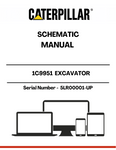 Discover the CAT 1C9951 Excavator Schematic Manual, designed specifically for models with serial numbers 5LR00001 and up. This comprehensive manual is an essential resource for operators and technicians, providing detailed schematics that simplify maintenance and repair tasks.