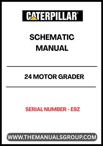 Unlock the full potential of your CAT 24 Motor Grader with our comprehensive Schematic Manual (S/N - E9Z). This essential guide provides detailed diagrams and schematics that simplify maintenance and repair tasks, ensuring your equipment operates at peak performance.
