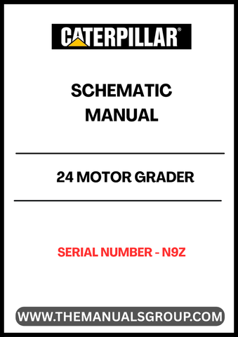Unlock the full potential of your CAT 24 Motor Grader with our comprehensive Schematic Manual, specifically designed for serial number N9Z. This manual serves as an essential resource for operators and technicians, providing detailed schematics that simplify maintenance and troubleshooting processes.