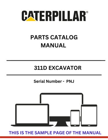 Discover the comprehensive CAT 311D Excavator Parts Catalog Manual, specifically designed for serial number PNJ. This essential resource provides detailed information on all parts and components, ensuring you have the right tools for maintenance and repairs.