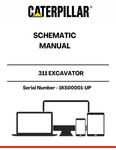 Unlock the full potential of your CAT 311 Excavator with the comprehensive Schematic Manual, designed specifically for serial numbers 1KS00001 and up. This essential guide provides detailed schematics that simplify troubleshooting and maintenance, ensuring your equipment operates at peak performance.