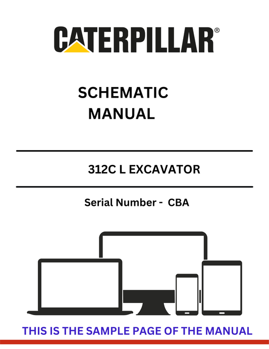 Unlock the full potential of your CAT 312C L Excavator with our comprehensive Schematic Manual, specifically designed for serial number CBA. This manual provides detailed diagrams and schematics that simplify troubleshooting and maintenance, ensuring your equipment operates at peak performance.