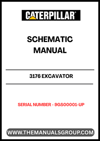 Discover the CAT 3176 Excavator Schematic Manual, designed specifically for serial numbers 9GS00001 and up. This comprehensive manual is an essential resource for operators and technicians, providing detailed schematics that simplify maintenance and repair tasks.