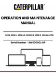 Discover the essential CAT 320B Excavator Operation and Maintenance Manual, specifically designed for models 320B, 320B L, 320B LN, 320B N, and 320B S powered by the reliable 3116 engine. This comprehensive guide is your go-to resource for understanding the intricacies of your excavator, ensuring optimal performance and longevity.