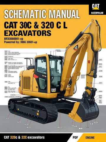 Unlock the full potential of your CAT 320C and 320C L Excavator with our comprehensive Schematic Manual, specifically designed for serial numbers BRX00001 and up. This manual is an essential resource for operators and technicians, providing detailed schematics that simplify troubleshooting and maintenance tasks.