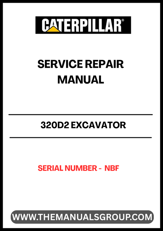 Discover the ultimate resource for maintaining your CAT 320D2 Excavator with our comprehensive Service Repair Manual, specifically designed for serial number NBF. This manual is an essential tool for both seasoned professionals and DIY enthusiasts, providing detailed instructions and insights to keep your equipment running smoothly.