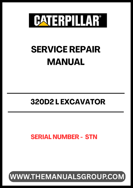 Unlock the full potential of your CAT 320D2 L Excavator with our comprehensive Service Repair Manual, specifically designed for serial number STN. This manual is an essential resource for operators and technicians alike, providing detailed instructions and insights to ensure your machine runs smoothly and efficiently.